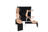 Giuseppe Zanotti Nude Lightning Bolt Heel